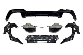 Diffusore Posteriore BMW G20 / G21 340 Look M Performance Nero lucido BMW G20