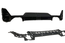 Carica l'immagine nel visualizzatore di Gallery, Diffusore Posteriore BMW G20 / G21 LCI Look M Performance Nero lucido BMW G20