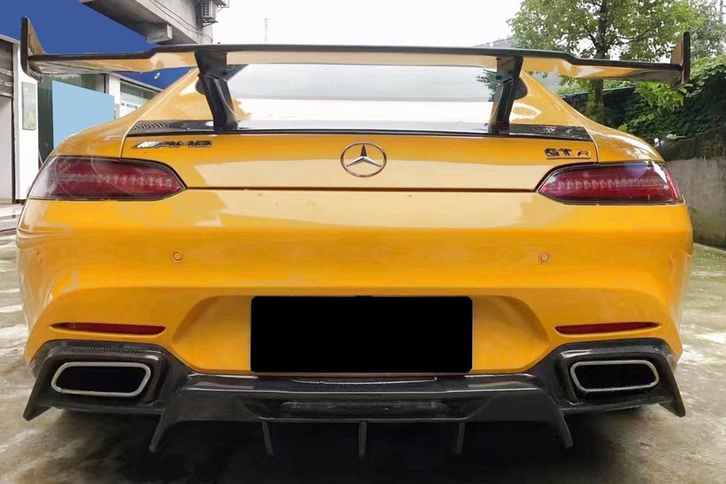 Diffusore Posteriore Carbonio Mercedes R190 Coupe Look AMG GT Mercedes R190