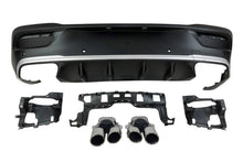 Load image into Gallery viewer, Diffusore Posteriore Mercedes C167 GLE 2020 Terminali Look E53 Mercedes C167