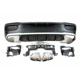 Diffusore Paraurti Posteriore Mercedes C167 GLE 2020 Terminali