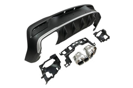 Diffusore Posteriore Mercedes C167 GLE 2020 Terminali Mercedes C167