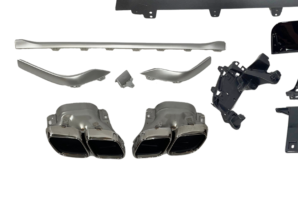 Diffusore Posteriore Mercedes C254 GLC 2023+ Coupe look AMG GLC63 Mercedes X254