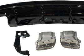 Diffusore Posteriore Mercedes CLA W117 2013-2015 4D/SW Style Facelift look A45 Mercedes W117