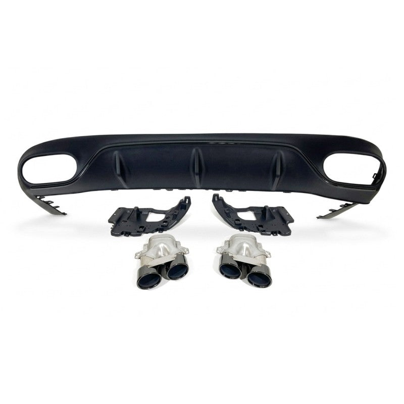 Diffusore Posteriore Mercedes Classe E W213 Coupé C238 Look E53 Black Mercedes Classe E W213