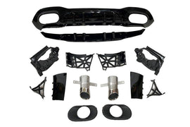 Diffusore Posteriore Mercedes V177 Look AMG A45 4 Porte Mercedes V177
