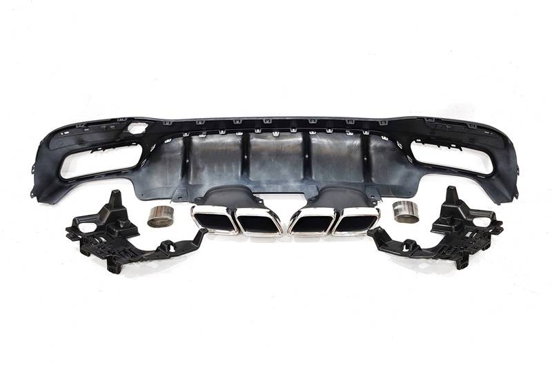 Diffusore Posteriore Mercedes W166 GLE 350 look AMG 63 Terminali Mercedes W166