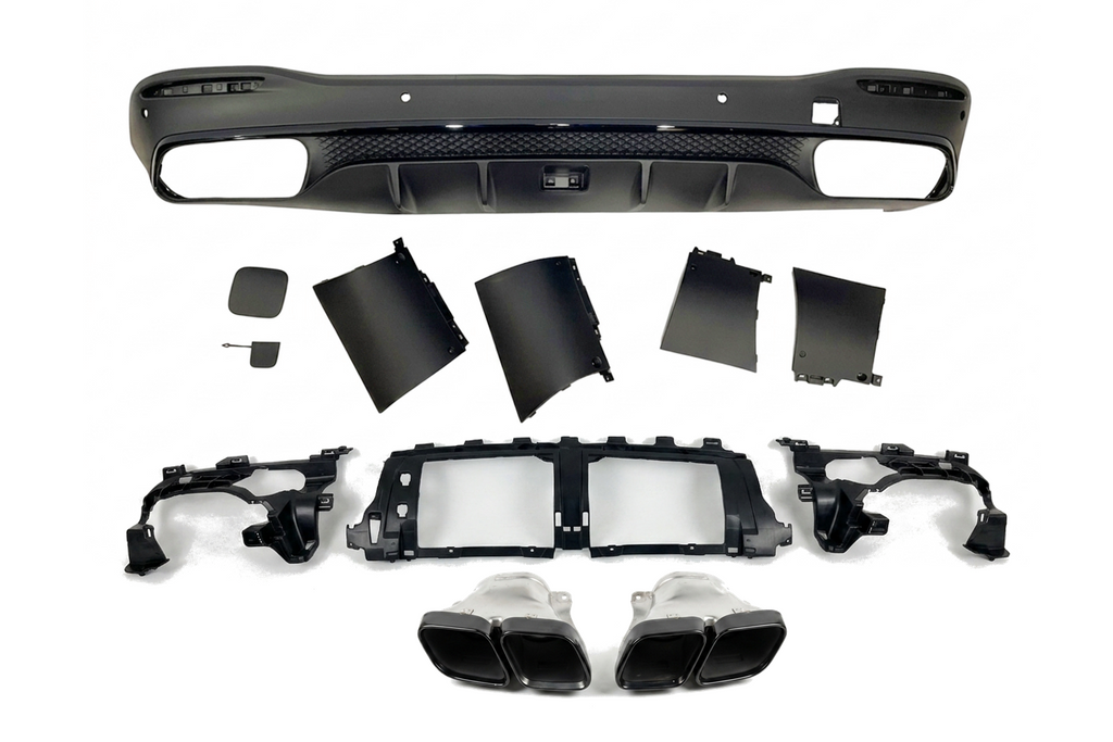 Diffusore Posteriore Mercedes W167 / X167 GLE / GLS Look 63 2020-2025 Mercedes C167