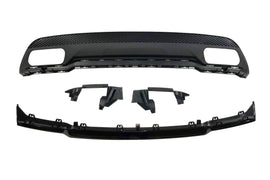 Diffusore Posteriore Mercedes W176 2012-2018 Look A45 ABS Mercedes W176