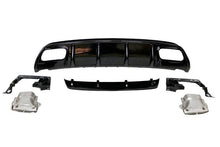Carica l'immagine nel visualizzatore di Gallery, Diffusore Posteriore Mercedes W176 2012-2018 Look AMG A45 ABS Mercedes W176