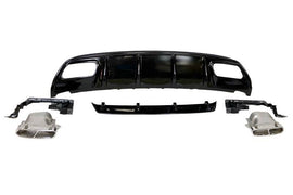 Diffusore Posteriore Mercedes W176 2012-2018 Look AMG A45 ABS Mercedes W176