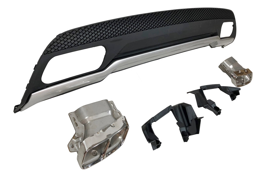 Diffusore Posteriore Mercedes W176 2012-2018 Look A45 ABS Mercedes W176