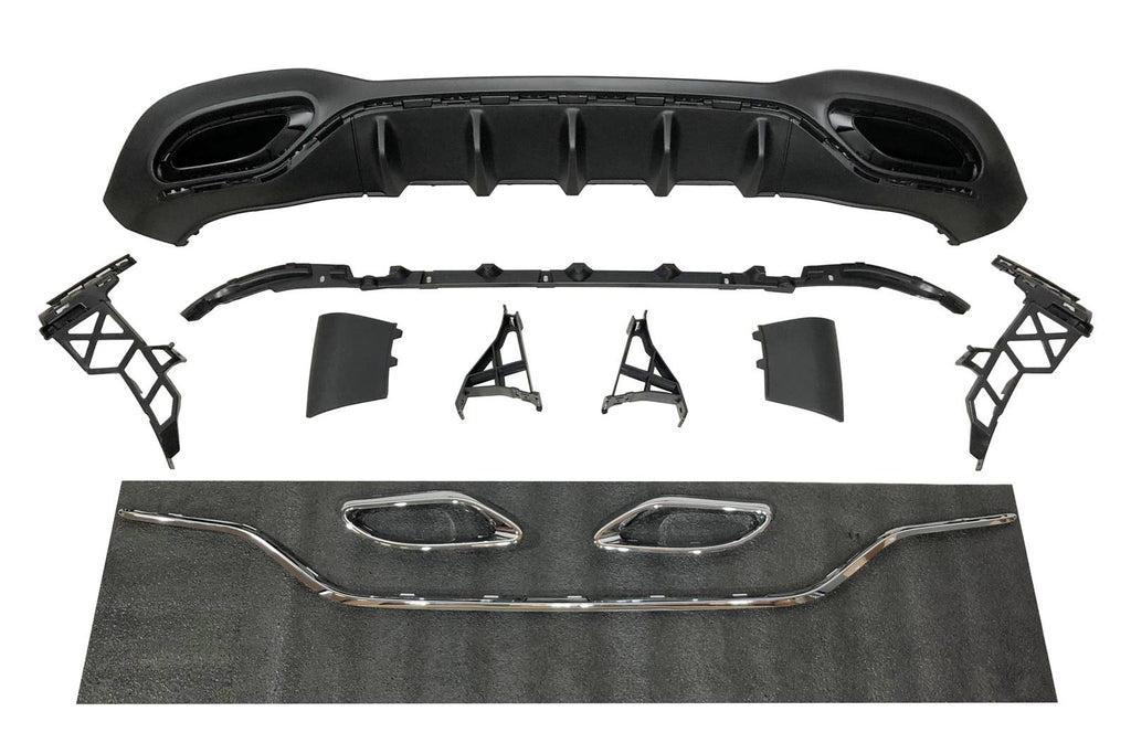 Diffusore Posteriore Mercedes W177 2018-2023 Look AMG Mercedes W177