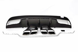 Diffusore Posteriore Mercedes W205 2014-2018 4P / STATION WAGON Look AMG C63 ABS Mercedes W205