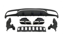 Carica l'immagine nel visualizzatore di Gallery, Diffusore Posteriore Mercedes W205 2014-2018 Coupe Look AMG C63 ABS Mercedes W205