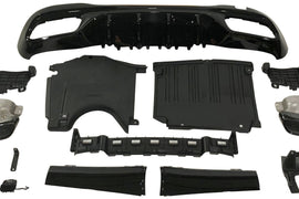 Diffusore Posteriore Mercedes W206 Sedan / SW Look C63 Mercedes W206