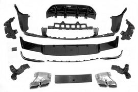 Diffusore Posteriore Mercedes X253 GLC 2020+ look AMG GLC63 Mercedes X253