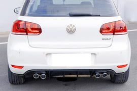 Diffusore Posteriore Volkswagen Golf 6 look Golf 7.5 R Nero lucido Volkswagen Golf 6