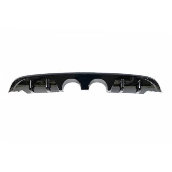 Diffusore Paraurti Posteriore Volkswagen Golf 6 conversione in R20 Nero lucido