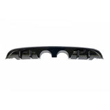 Diffusore Paraurti Posteriore Volkswagen Golf 6 conversione in R20 Nero lucido