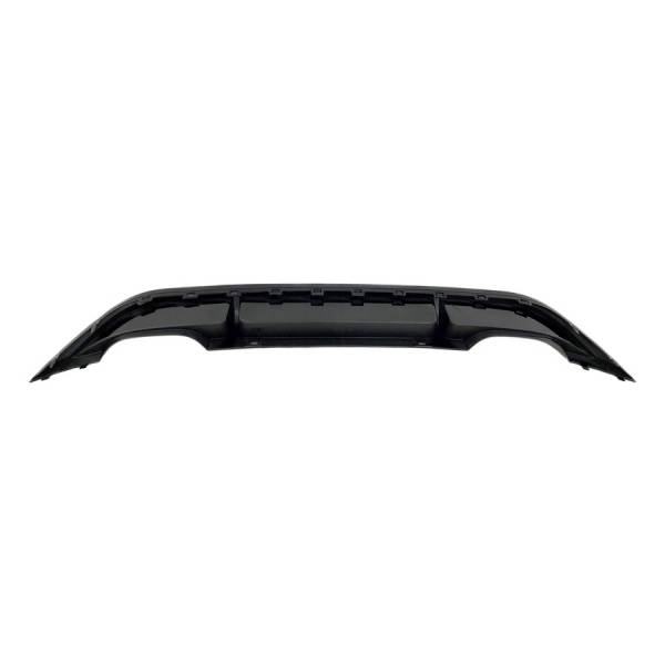 Diffusore Paraurti Posteriore Volkswagen Golf 7 2013-2016 conversione in R Nero lucido