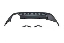 Diffusore Posteriore Volkswagen Golf 7 look GTI 1 Scarico Volkswagen Golf 7