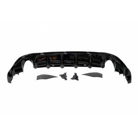 Diffusore Paraurti Posteriore Volkswagen Golf 7.5 GTI Nero lucido