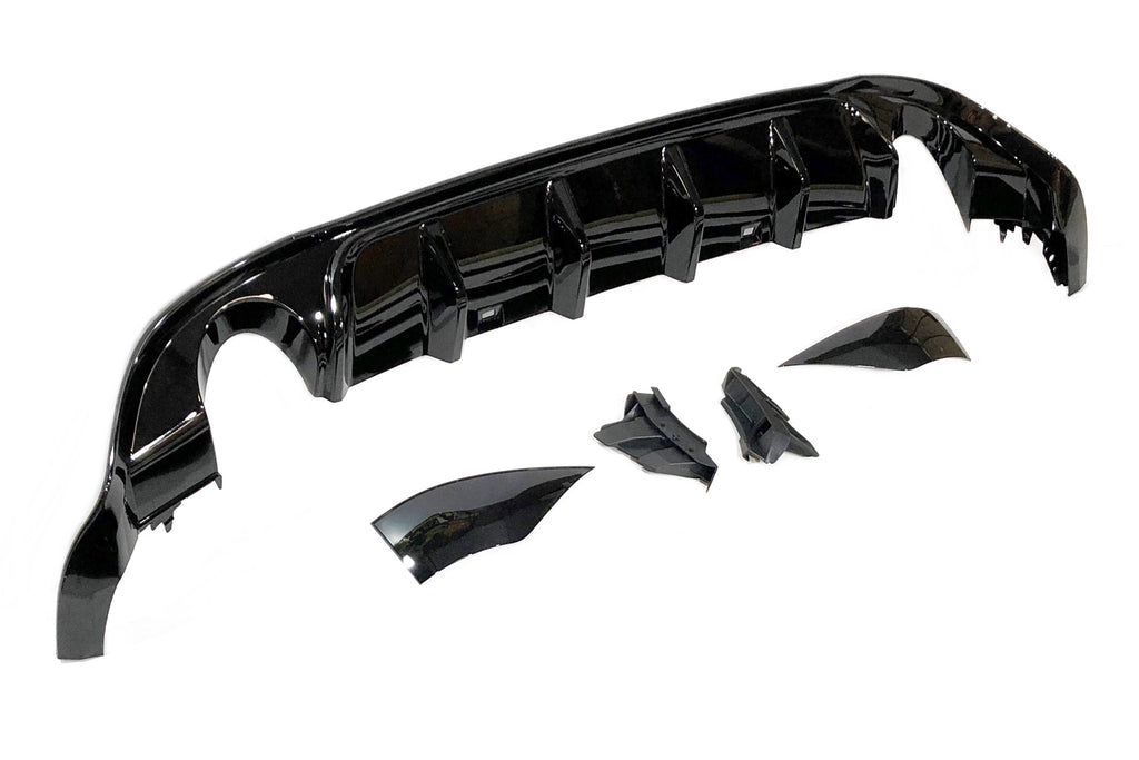 Diffusore Posteriore Volkswagen Golf 7.5 GTI Nero lucido Volkswagen Golf 7