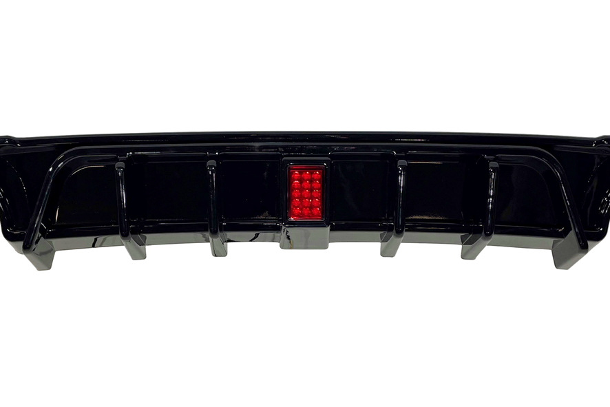 Diffusore Posteriore Volkswagen Golf 7.5 Nero lucido Volkswagen Golf 7