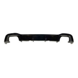 Diffusore Paraurti Posteriore Volkswagen Golf 8 GTI MAX Nero lucido 2 Uscite doppio