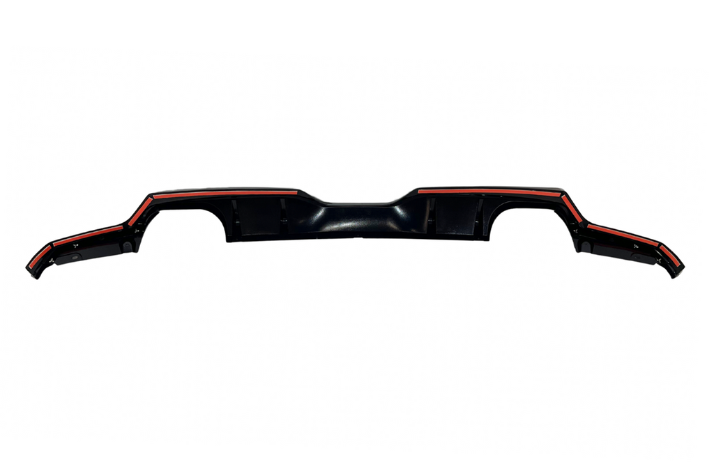 Diffusore Posteriori Toyota Yaris 2021 Look GR 2 Uscite doppio Toyota Yaris