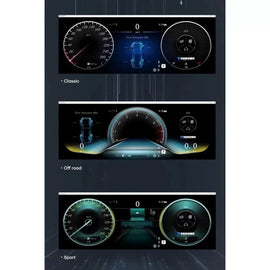 Digitale elettronico orologi per Mercedes GLE (2016-2019)