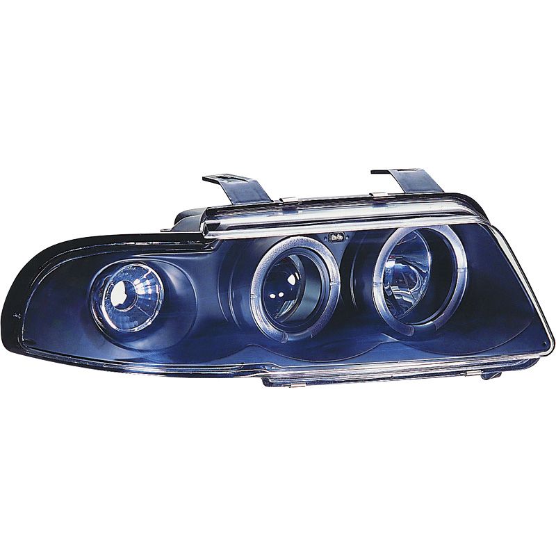 Fari Anteriori Angel Eyes SK-Import Neri Audi A4 B5 Pre Restyling