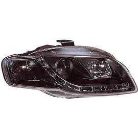 Fari Anteriori DRL con Motorino SK-Import Neri Audi A4 B7