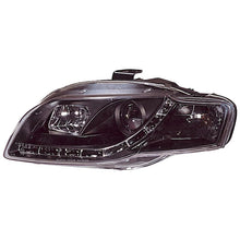Coppia Fari Anteriori DRL SK-Import Neri Audi A4 B7