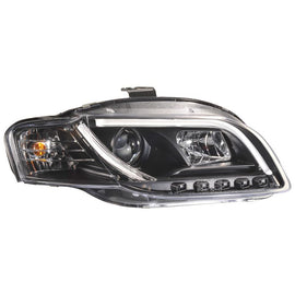 Fari Anteriori DRL a Barra Luminosa SK-Import Neri Audi A4 B7