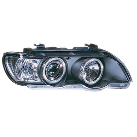 Fari Anteriori Angel Eyes SK-Import Neri BMW X5 E53 Pre LCI