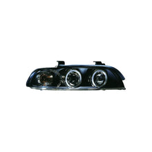 Fari Anteriori Angel Eyes SK-Import Neri con Motorino BMW Serie 5 E39