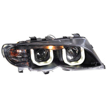 Fari Anteriori DRL SK-Import Neri BMW Serie 3 E46 LCI