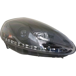 Fari Anteriori DRL SK-Import Neri Fiat Grande Punto 2005-2008