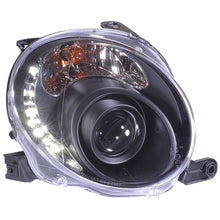 Fari Anteriori DRL SK-Import Neri Fiat 500