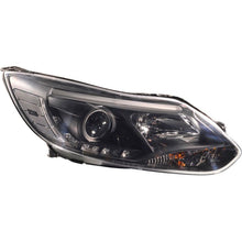 Fari Anteriori DRL con Motorino SK-Import Neri Ford Focus Mk3 Sedan Turnier
