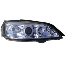 Fari Anteriori Angel Eyes Type 2 Style SK-Import Cromati Opel Astra G