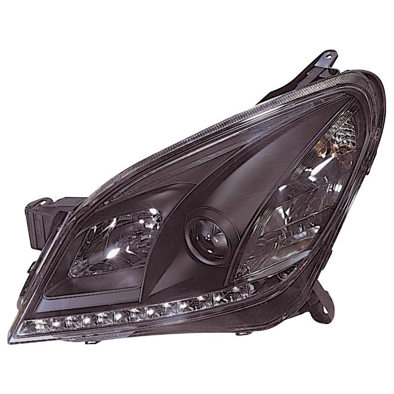 Fari Anteriori DRL SK-Import Neri Opel Astra H Tutte le Carrozzerie