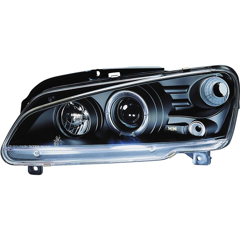Fari Anteriori Angel Eyes SK-Import Neri Peugeot 106 Mk2