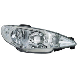 Fari Anteriori SK-Import Lente Trasparente Peugeot 206