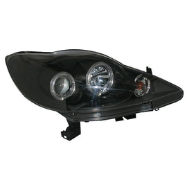 Fari Anteriori Angel Eyes SK-Import Neri Peugeot 107 Pre Restyling