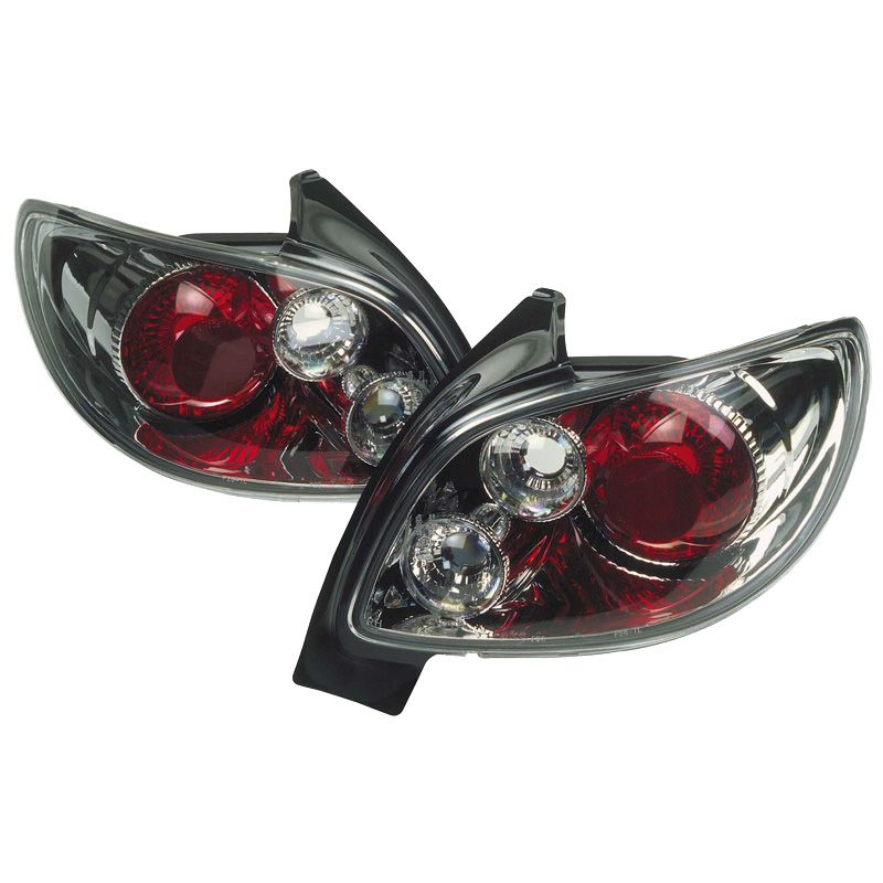 Fanali Posteriori Cromati SK-Import Peugeot 206 CC