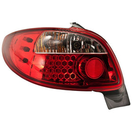 Fanali Posteriori SK-Import Lente Rossa Peugeot 206 Hatchback