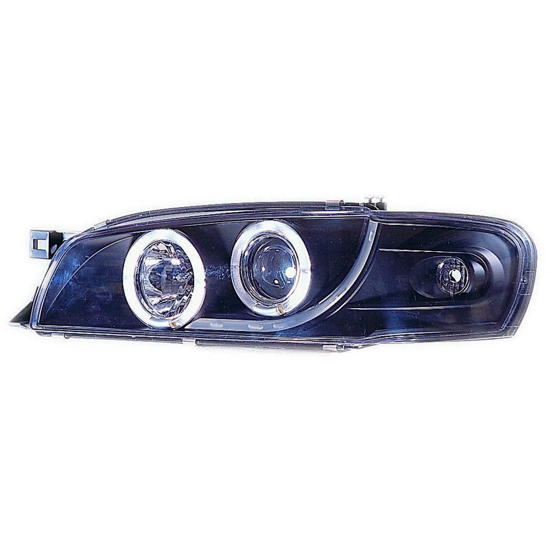 Fari Anteriori Angel Eyes SK-Import Neri Subaru Impreza GC GF Restyling
